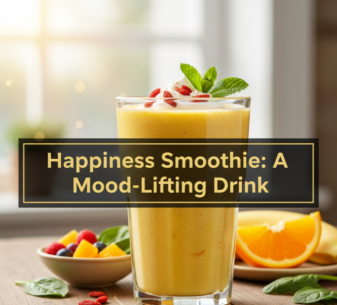 Happiness Smoothie: A Mood-Lifting Drink
